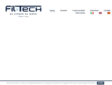 Tablet Screenshot of fil-techsrl.com